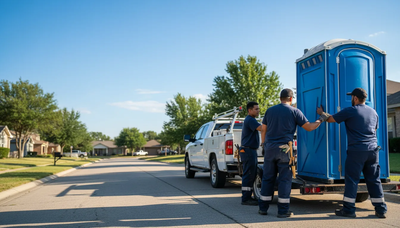 Portable Toilet Rental in Deer Park, TX near me